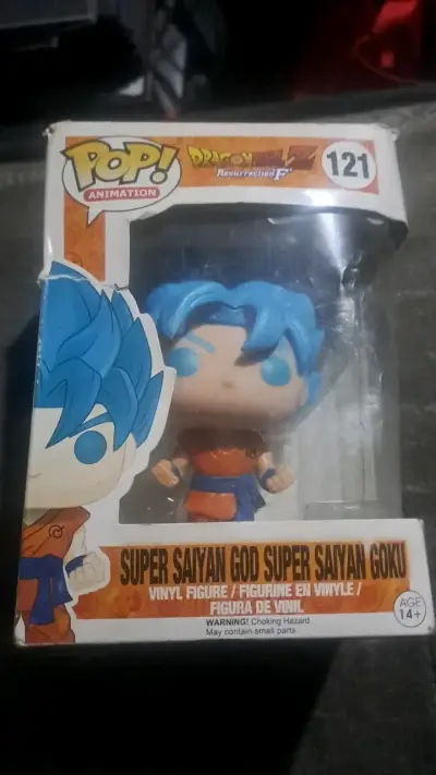 Figura Funko Pop Super Saiyan God Goku - miniatura 2