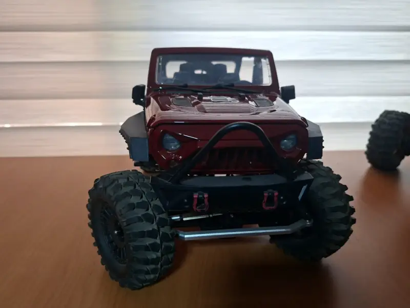 RC 4x4 Off-Road Roja - 1