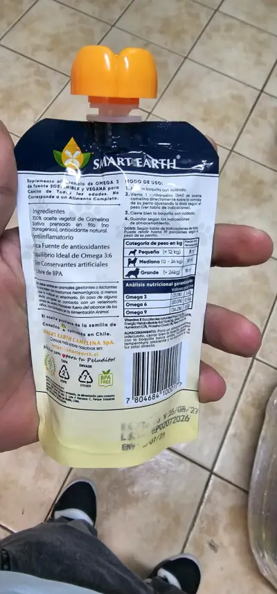 Aceite de Camelina para Perros Smart Earth Omega 3 - miniatura 2