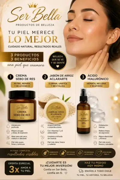 Crema Unificadora con Colágeno y Protección Solar Ser Bella - miniatura 3