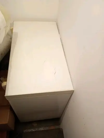 Congelador horizontal blanco en buen estado - miniatura 1