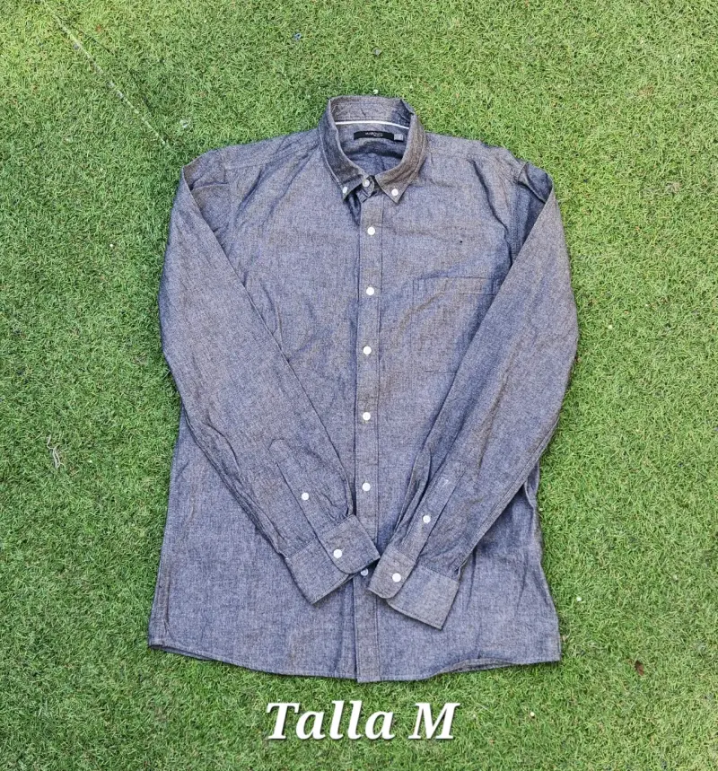 Camisa de hombre gris talla M