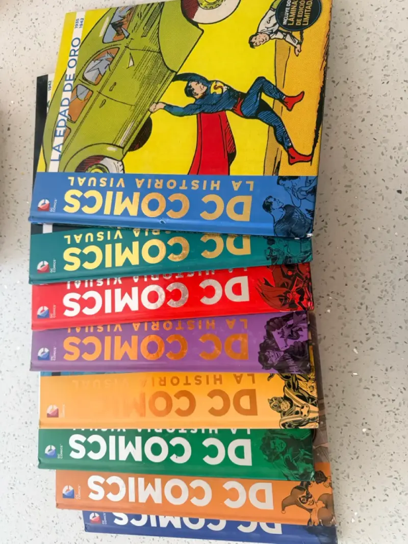 Colección de libros DC Comics La Historia Visual - 2