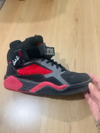 Zapatillas altas Ewing negras y rojas - miniatura 4