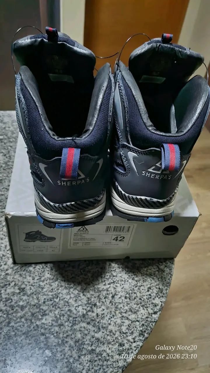 Zapatillas de seguridad Sherpa's azul talla 42 - 3