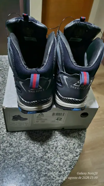 Zapatillas de seguridad Sherpa's azul talla 42 - miniatura 3