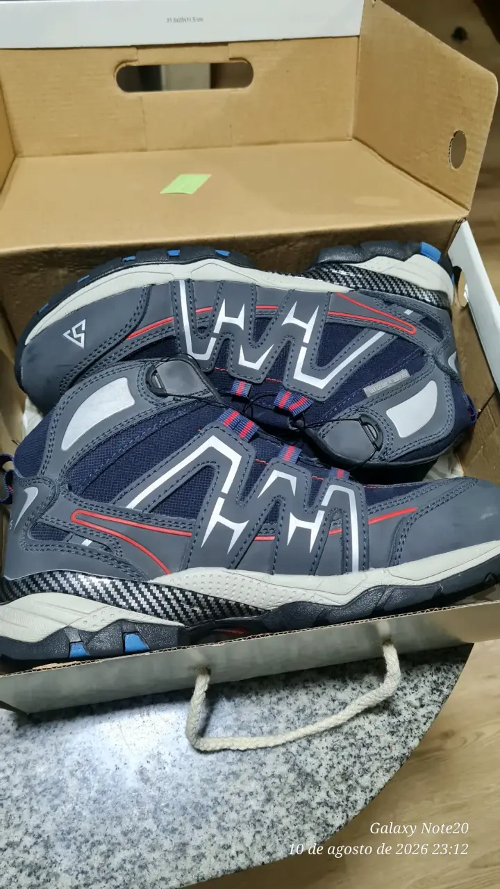 Zapatillas de seguridad Sherpa's azul talla 42 - 4