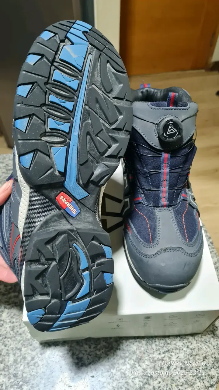 Zapatillas de seguridad Sherpa's azul talla 42 - 5