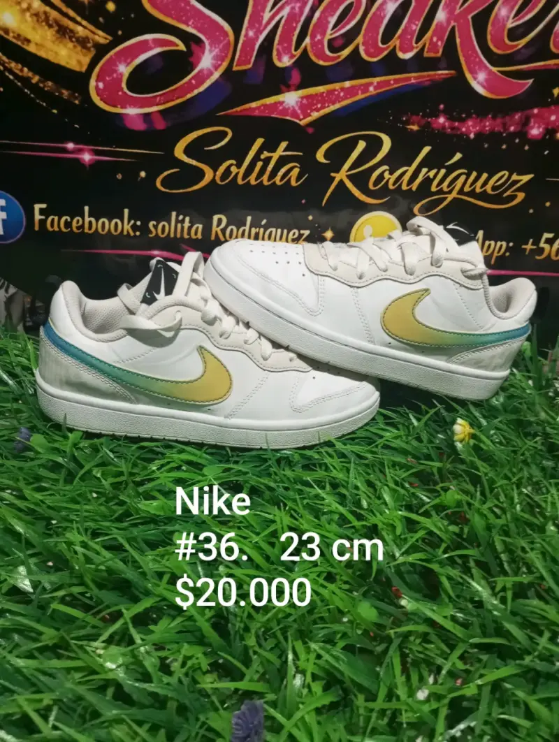 Zapatillas Nike blancas talla 36