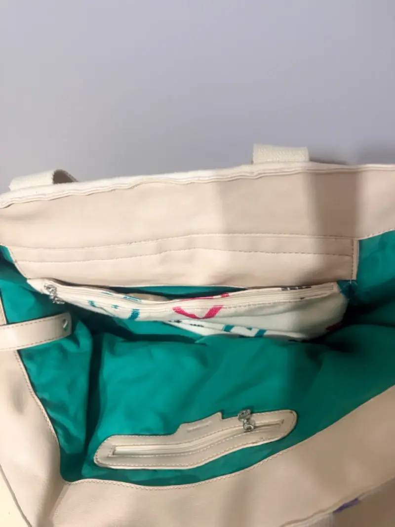 Bolso de tela Desigual con diseño de corazones - 2