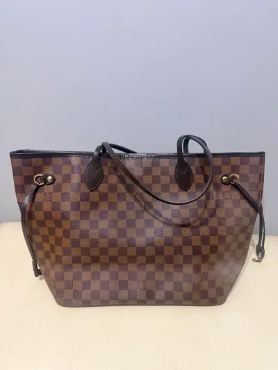 Bolso tote Louis Vuitton damer marrón - miniatura 1
