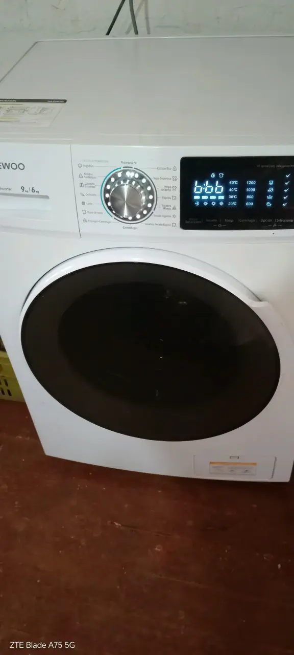 Lavadora Daewoo 9 kg con Inverter - 4