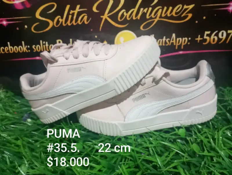 Zapatillas Puma blancas talla 35.5