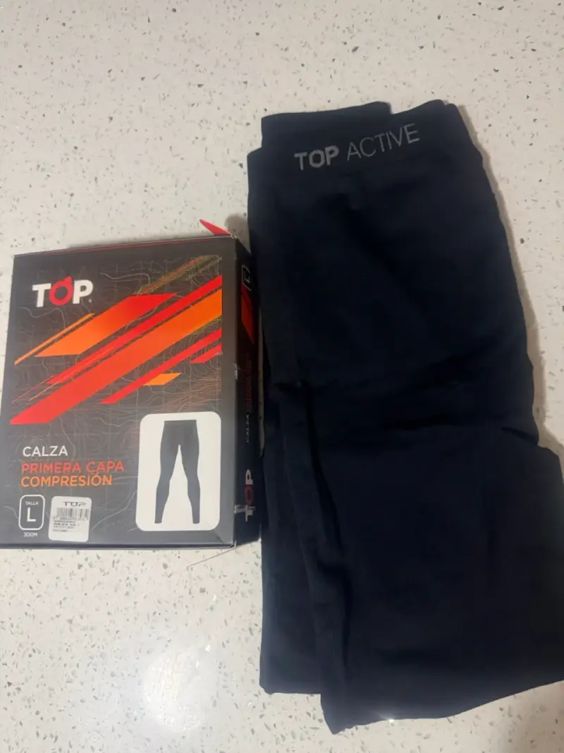 Calza de compresión primera capa Top talla L - 2