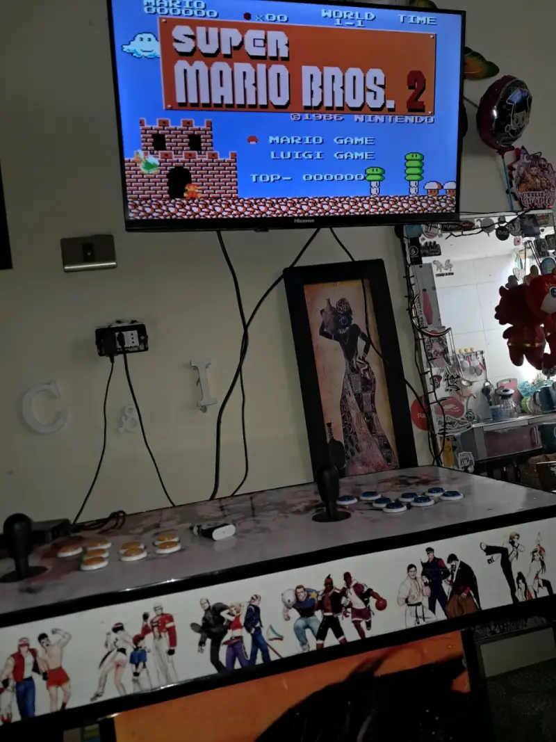Máquina Arcade Retro con Juegos Clásicos - 1