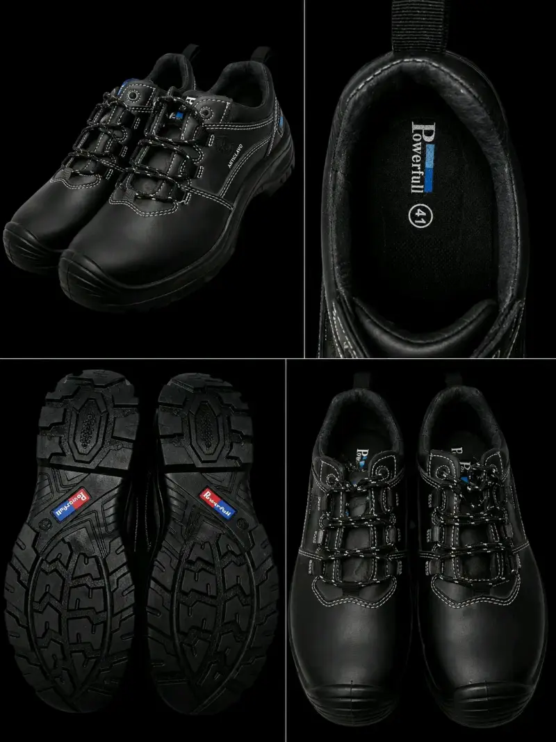 Zapatos de seguridad negros Powerfull talla 41