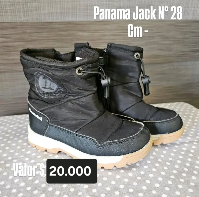 Botas de invierno para niños Panama Jack negras