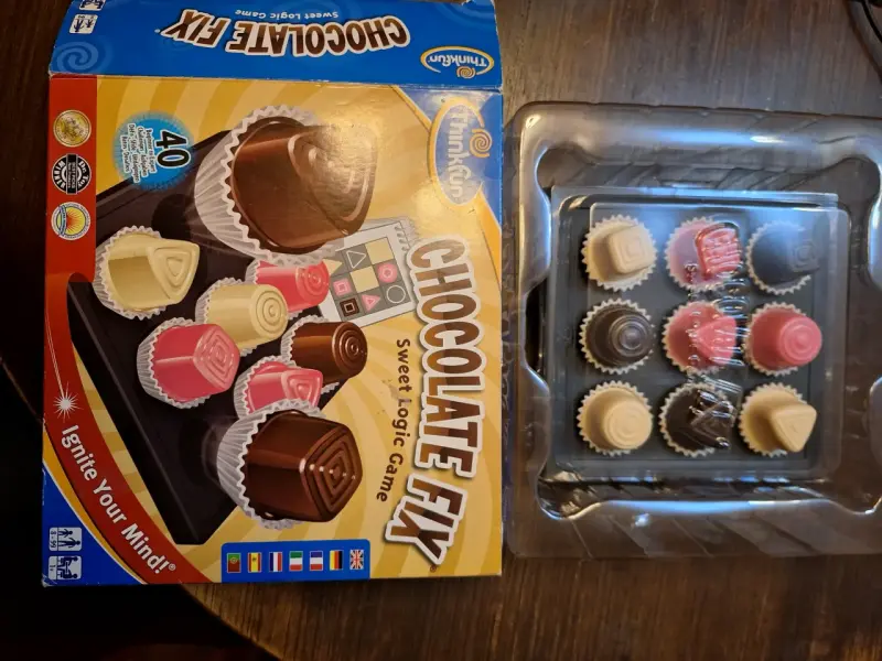 Juego de lógica ThinkFun Chocolate Fix para niños - 2