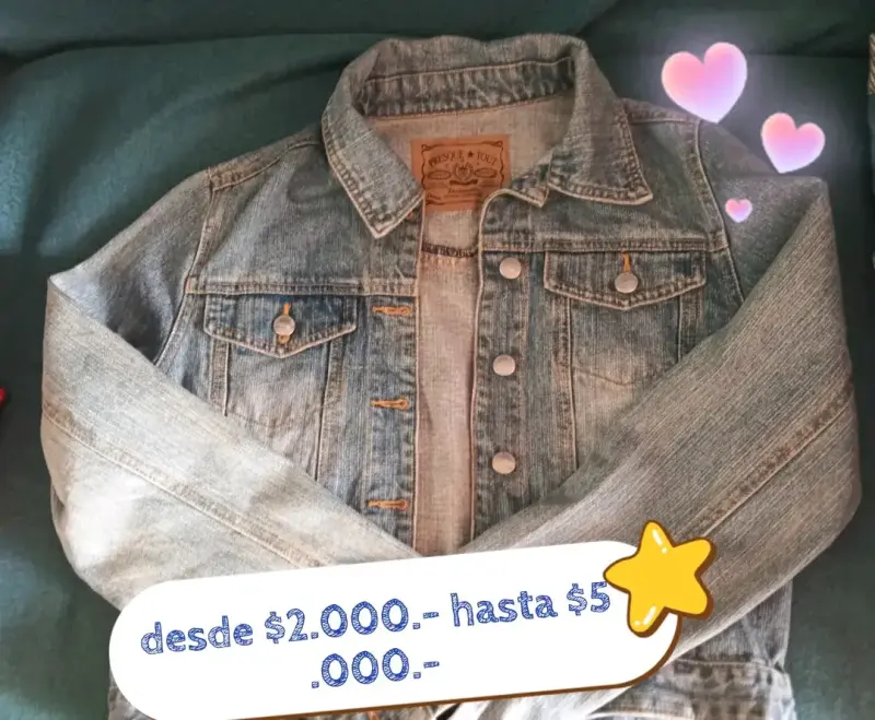 Chaqueta de mezclilla retro unisex - 6