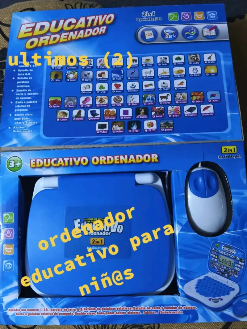 Ordenador Educativo Infantil 2 en 1 - 2