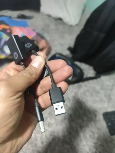 adaptador USB a tipo C hp - miniatura 1