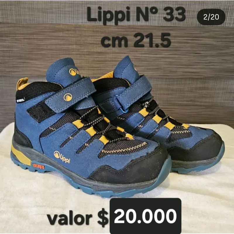Botas de montaña Lippi para niños talla 33