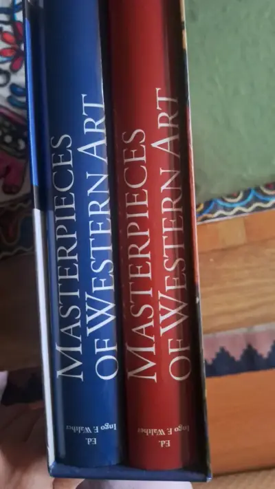 Libro Masterpieces of Western Art en dos tomos - miniatura 2