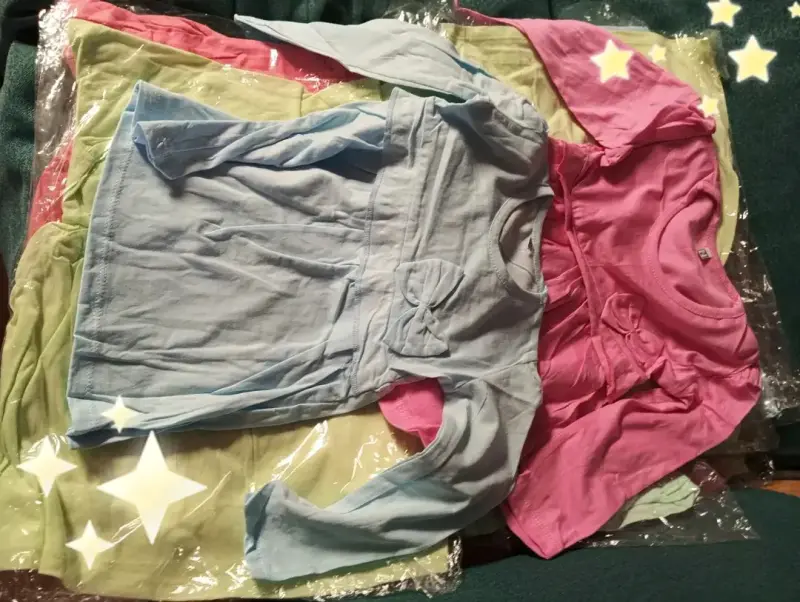 Vestidos de niñas en colores pastel - 2