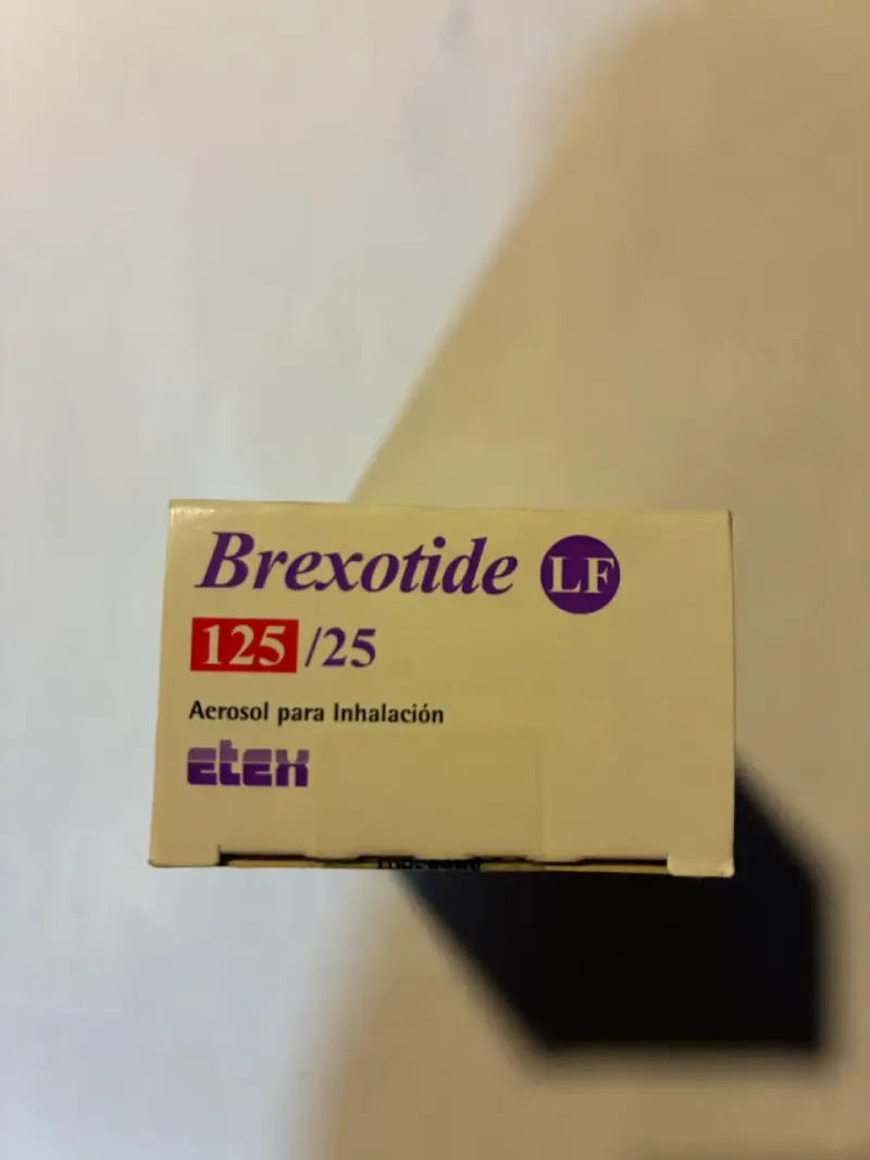 Inhalador Brexotide LF 125/25 con 120 dosis - 3