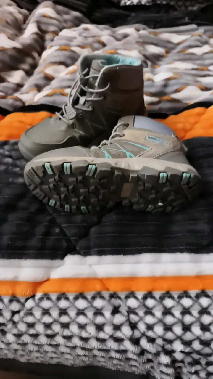 Botas de senderismo gris para niñas No 30s - 3