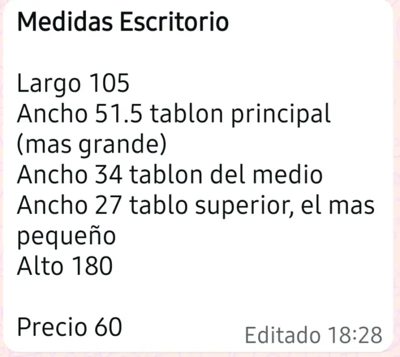 Escritorio con estantería de madera y metal - 4