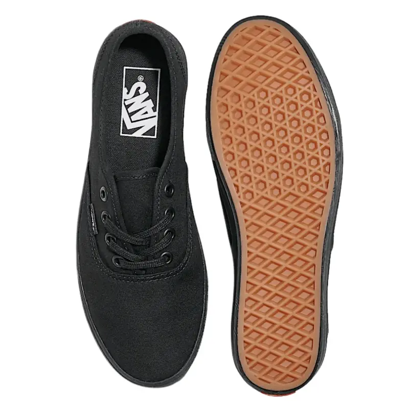 Zapatillas negras Vans unisex casuales - 4