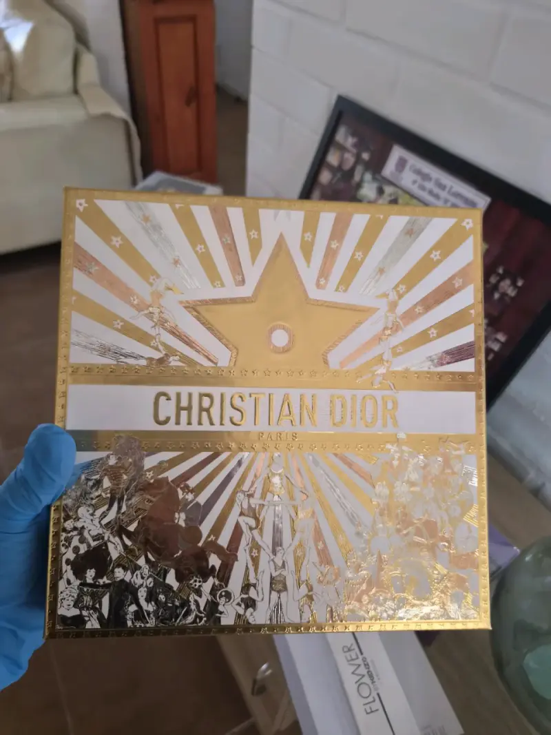 Set de Perfume Christian Dior con Estuche Dorado - 2