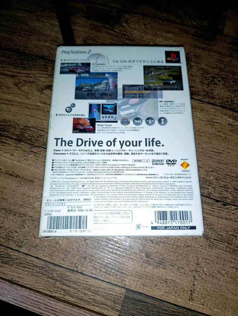 Gran Turismo 4 + Guía PS2 Japones Usado - 3