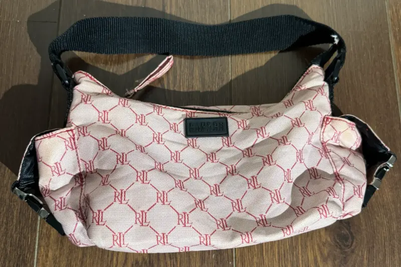 Bolso de hombro Ralph Lauren RLL estampado - 1