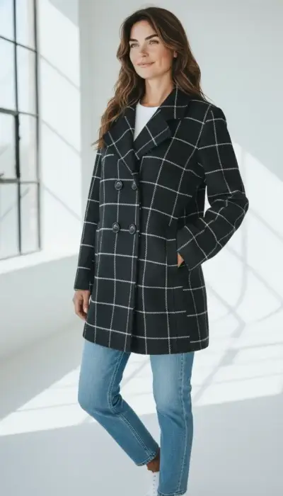 Blazer grueso de mujer talla XL - miniatura 4