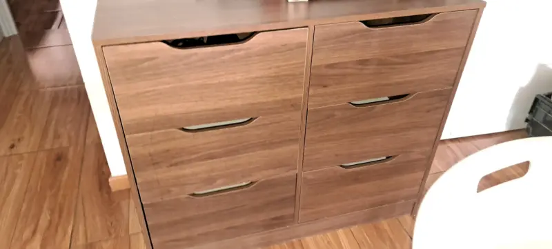 Cómoda de Madera con Seis Cajones - 2