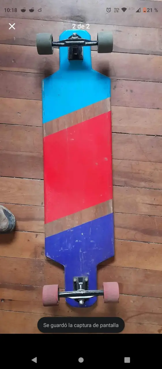 Longboard casero - 2