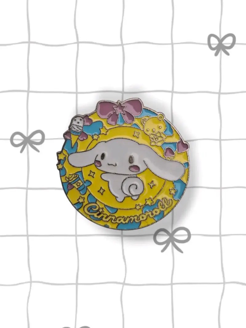 Set de Stickers y Pin Sanrio Cinnamoroll - 3