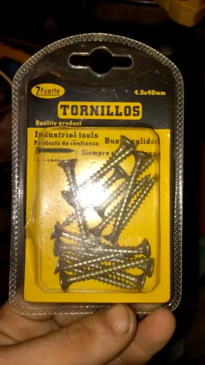 Tornillos 7Fuerte 4.5x40mm para herramientas industriales - miniatura 2