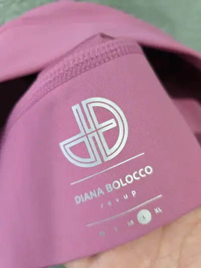 Top deportivo rosa Revup Diana Bolocco - miniatura 3