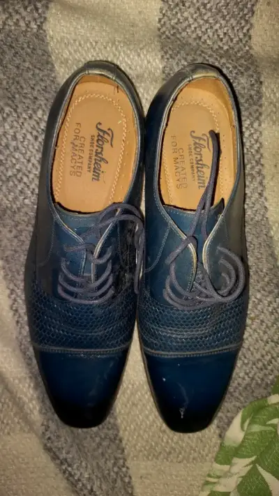Zapatos de vestir Florsheim azul para hombre - miniatura 1