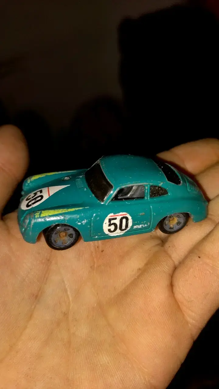 Auto de juguete Hot Wheels clásico azul - 3