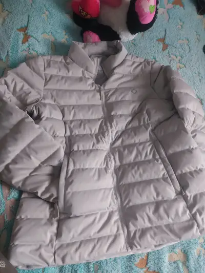 Chaqueta acolchada gris para hombre - miniatura 1