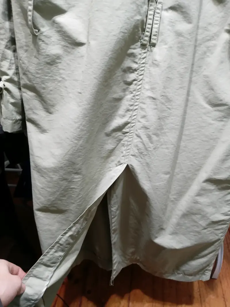 Abrigo verde claro Bershka talla XS - 6
