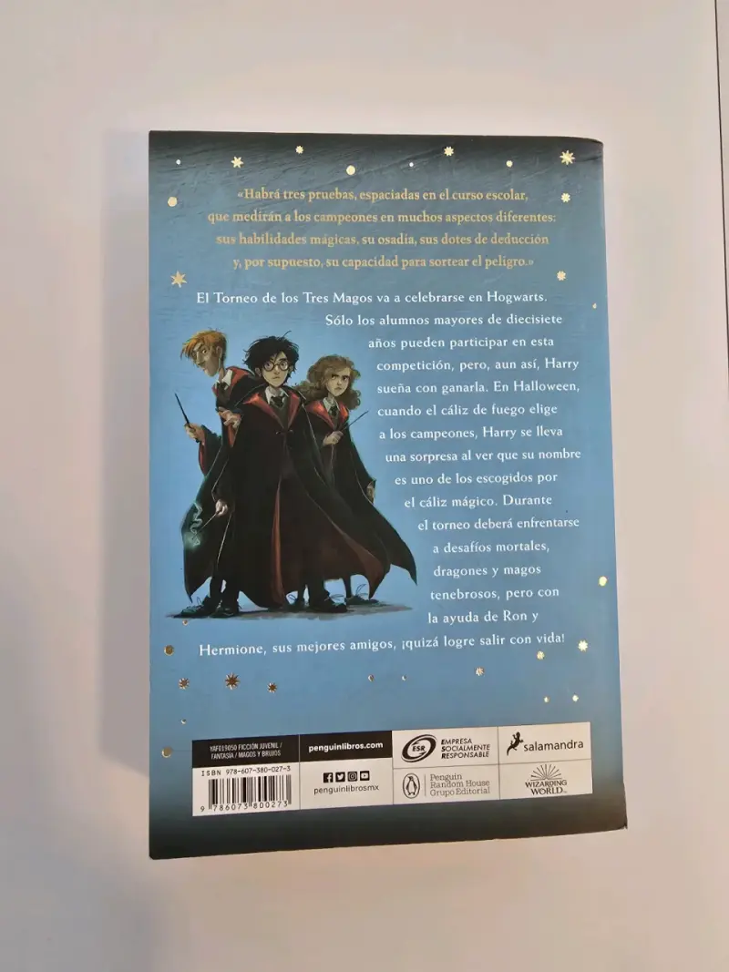 Libro Harry Potter y el Cáliz de Fuego de J.K. R - 2