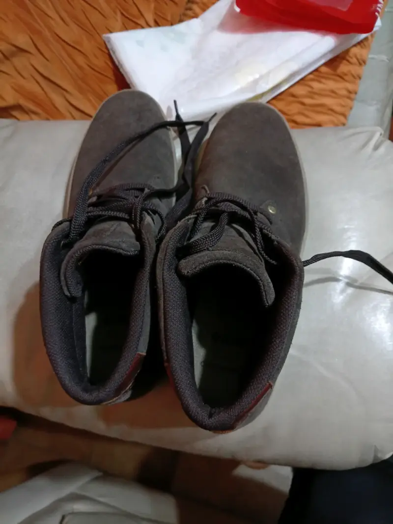 Botines de gamuza marrón CAT para hombre - 2