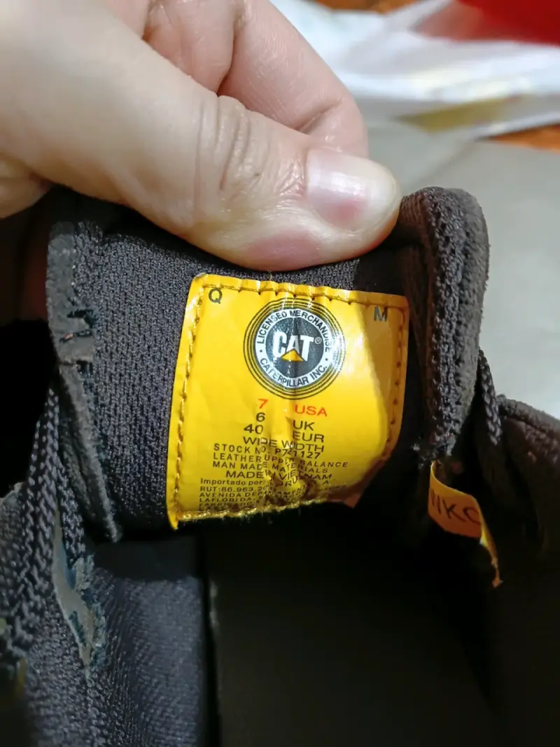Botines de gamuza marrón CAT para hombre - 3