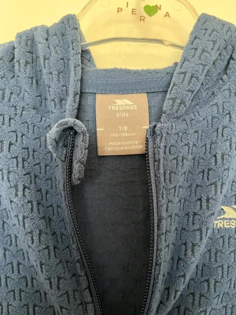 Chaqueta polar azul para niños Trespass - 2