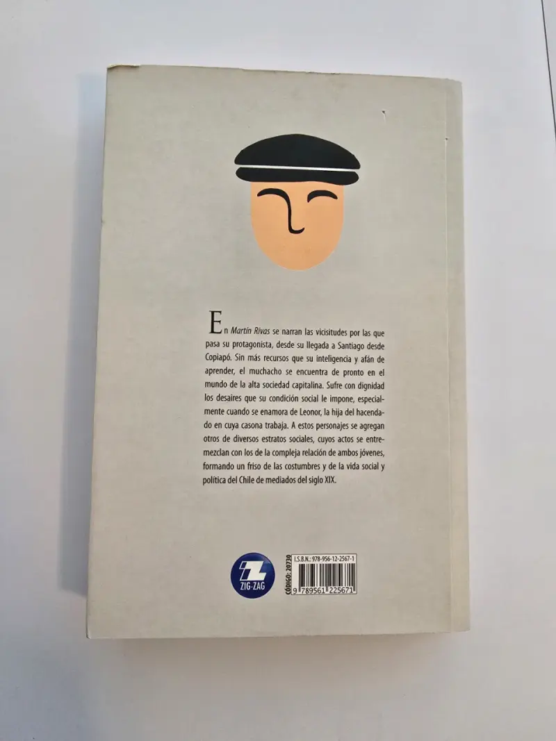 Libro Martín Rivas de Alberto Blest Gana - 2